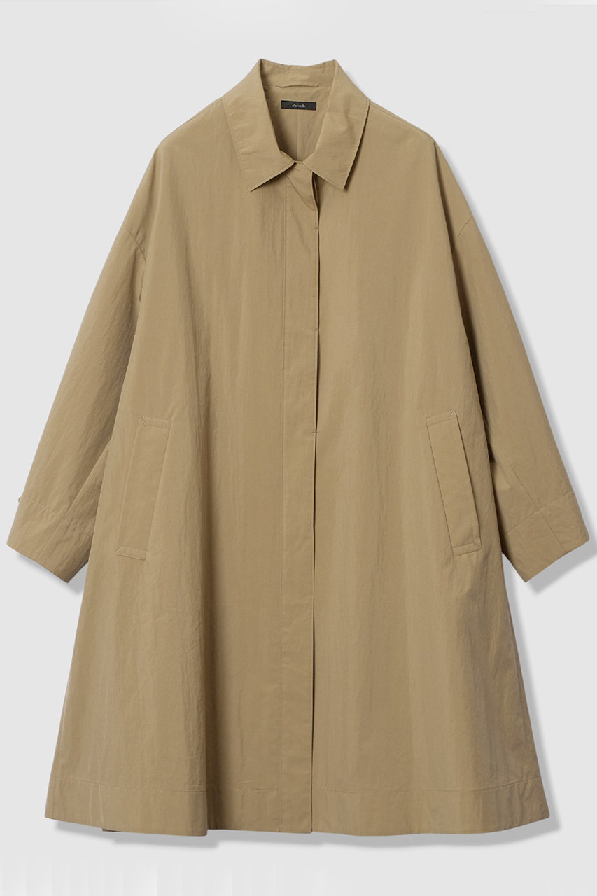 アルアバイル/allurevilleのステンカラーフレアコート(モカ/20261017710-85-020)