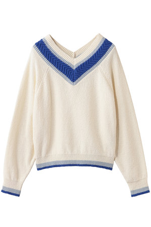 アルアバイル/allurevilleの【予約販売】コットンチルデンニット(110300/110301)