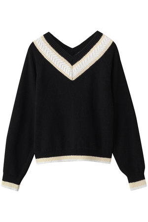 アルアバイル/allurevilleのコットンチルデンニット(110300/110301)