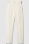 【予約販売】【LOULOU WILLOUGHBY】ハイバックテーパードパンツ アルアバイル/allureville オフホワイト