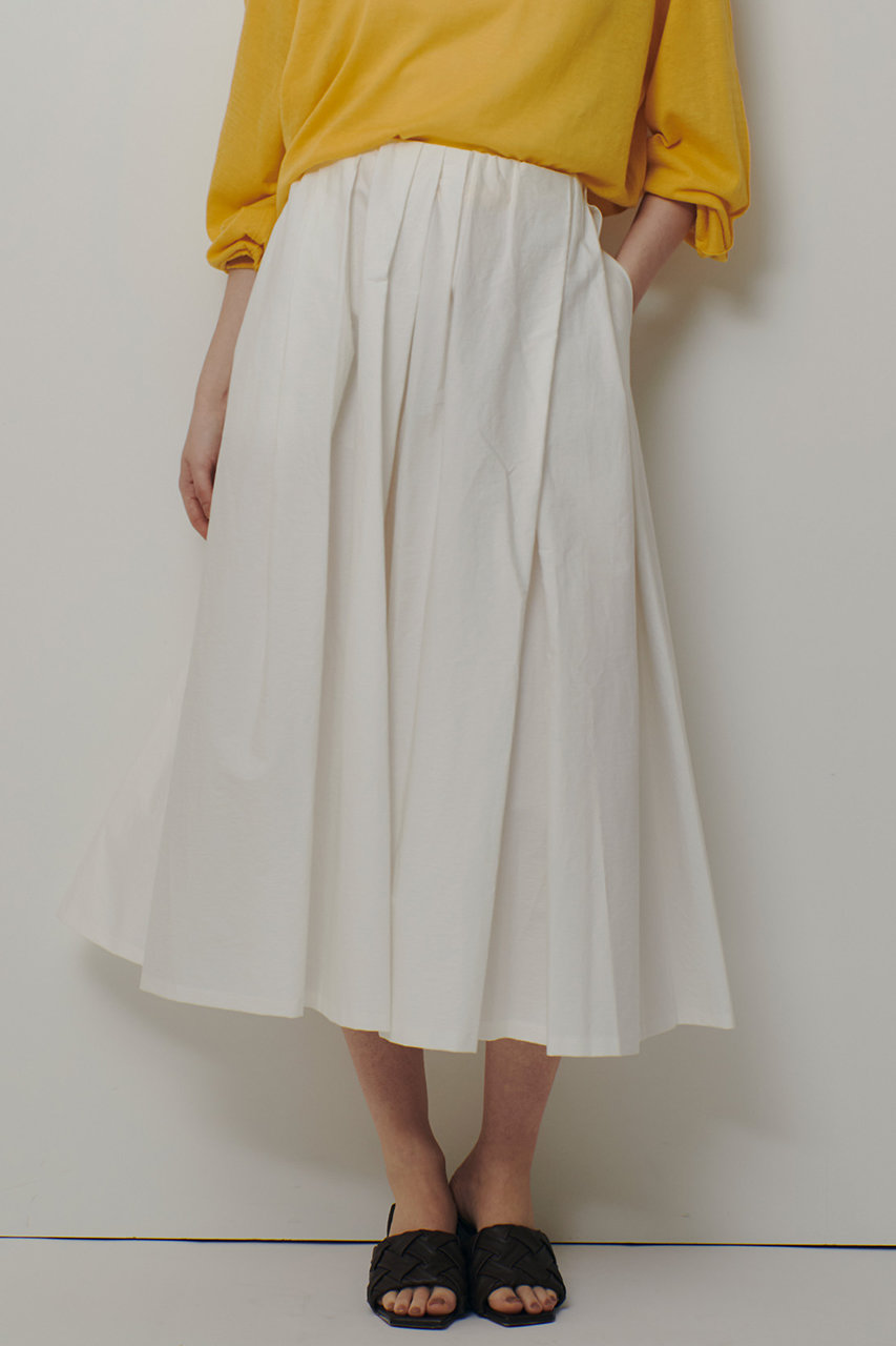 アルアバイル/allurevilleの【予約販売】タイプライターイレギュラータックスカート(オフホワイト/20261011700-11-020)