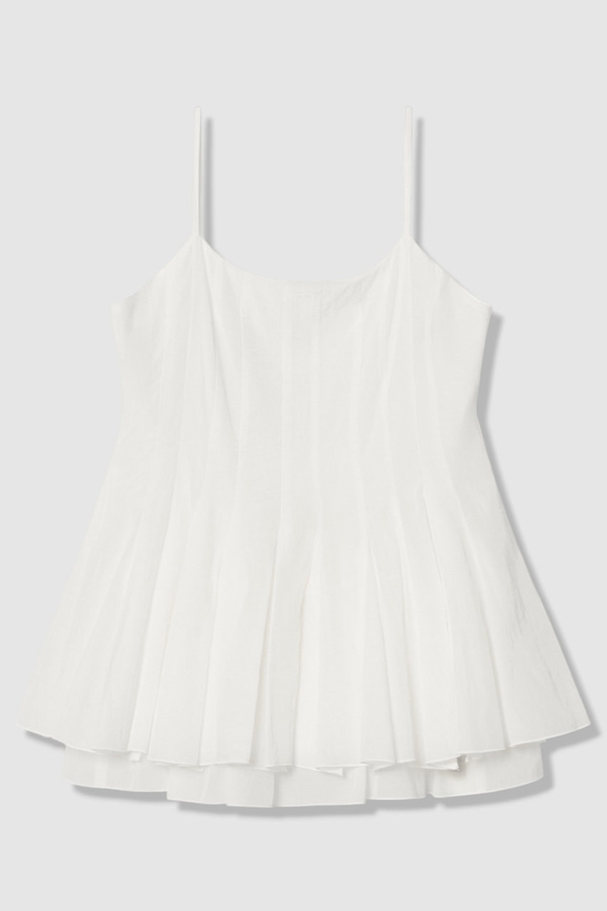 アルアバイル/allurevilleの【予約販売】リライムローンペプラムキャミソール(オフホワイト/20261013730-95-020)