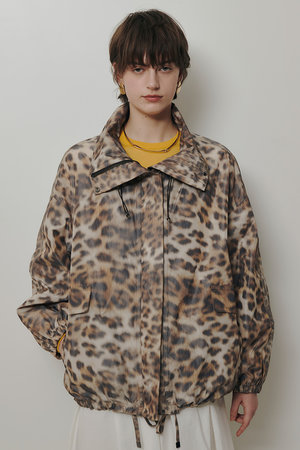 アルアバイル/allurevilleの【予約販売】レオパプリントスタンドカラーブルゾン(110800/110802)