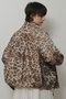【予約販売】レオパプリントスタンドカラーブルゾン アルアバイル/allureville