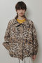 【予約販売】レオパプリントスタンドカラーブルゾン アルアバイル/allureville