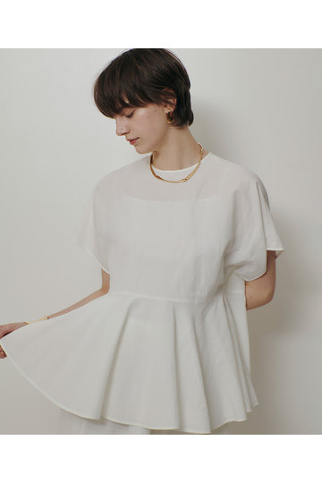 allurevilleリネンブラウス