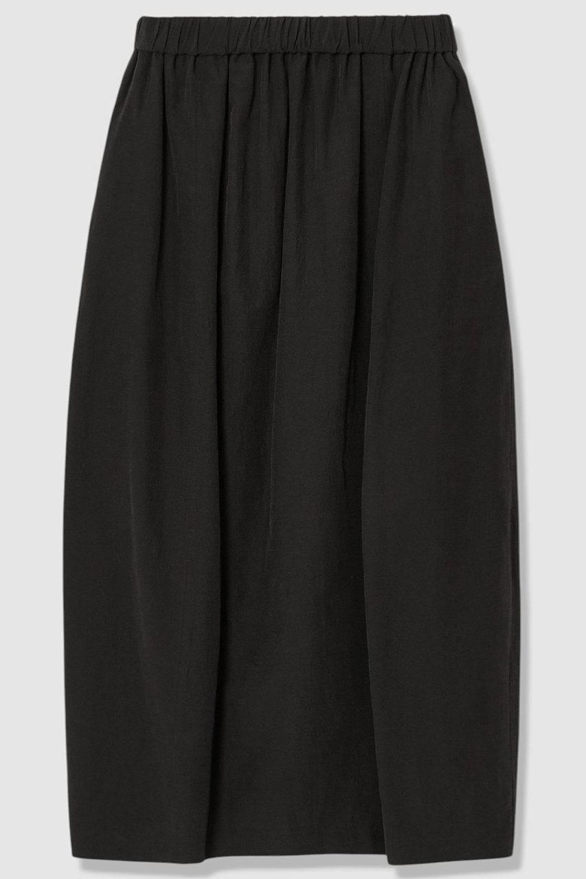 アルアバイル/allurevilleの【予約販売】リネンラミーコクーンスカート(ブラック/20261011710-95-020)