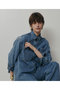 【予約販売】デニムビッグポケットシャツ アルアバイル/allureville