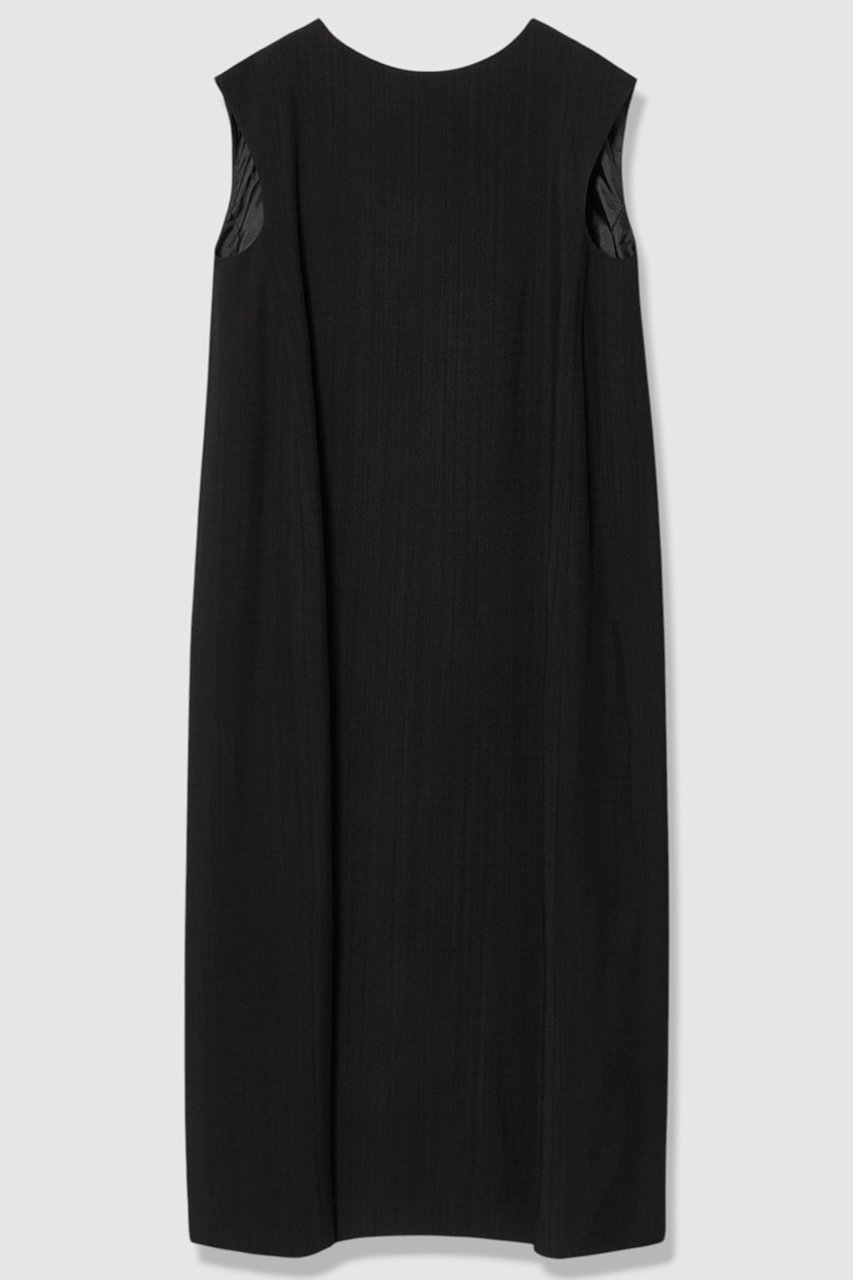 アルアバイル/allurevilleのヴィスコースバックオープンワンピース(ブラック/20261014720-95-020)