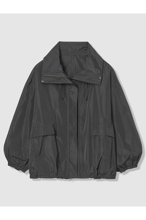 アルアバイル/allurevilleの【予約販売】メモリータフタスタンドカラーブルゾン(110800/110802)