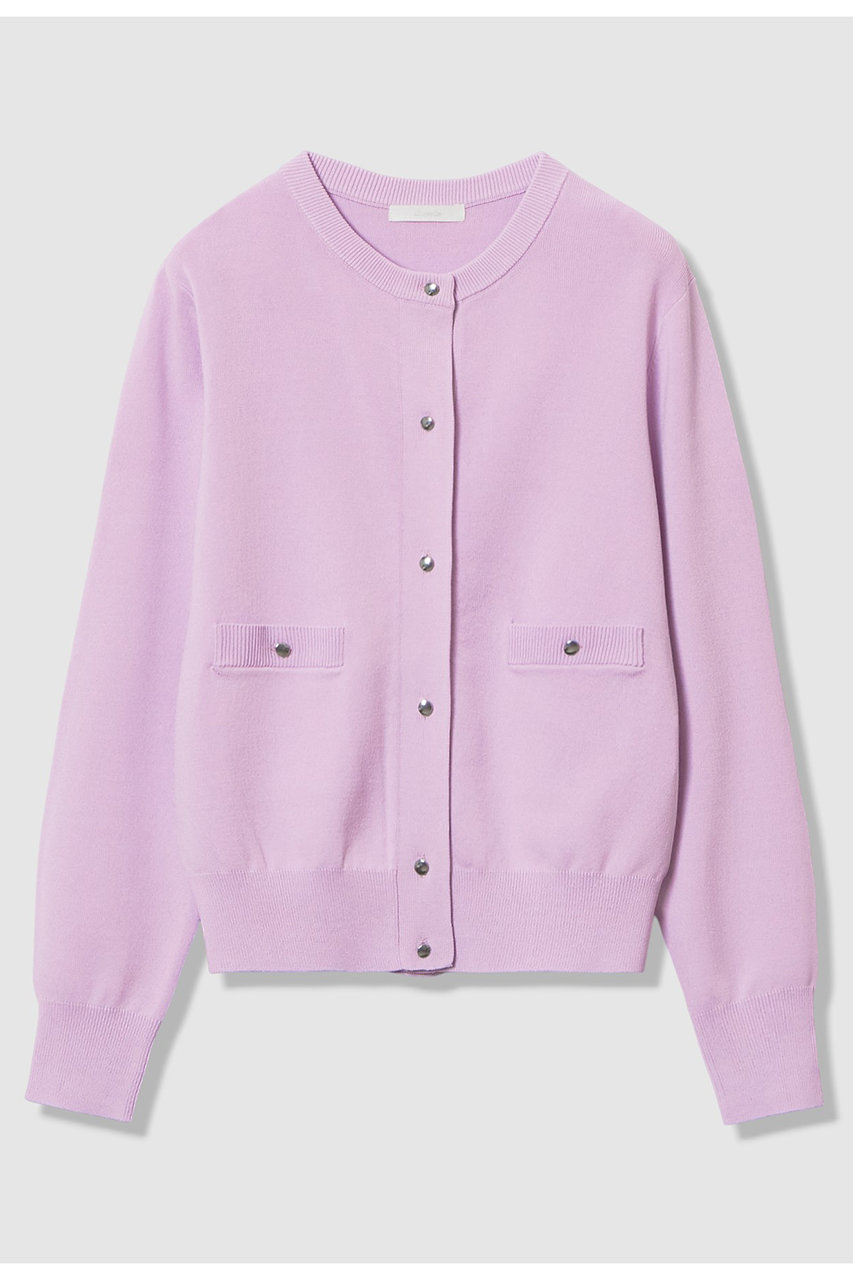 アルアバイル/allurevilleの【予約販売】ポケットクルーカーディガン(ラベンダー/20261016420-98-020)