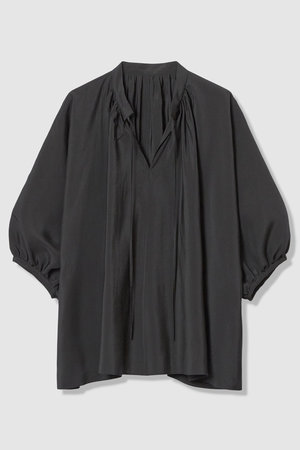 アルアバイル/allurevilleの【予約販売】ギャザーボリュームスタンドブラウス(110400/110403)