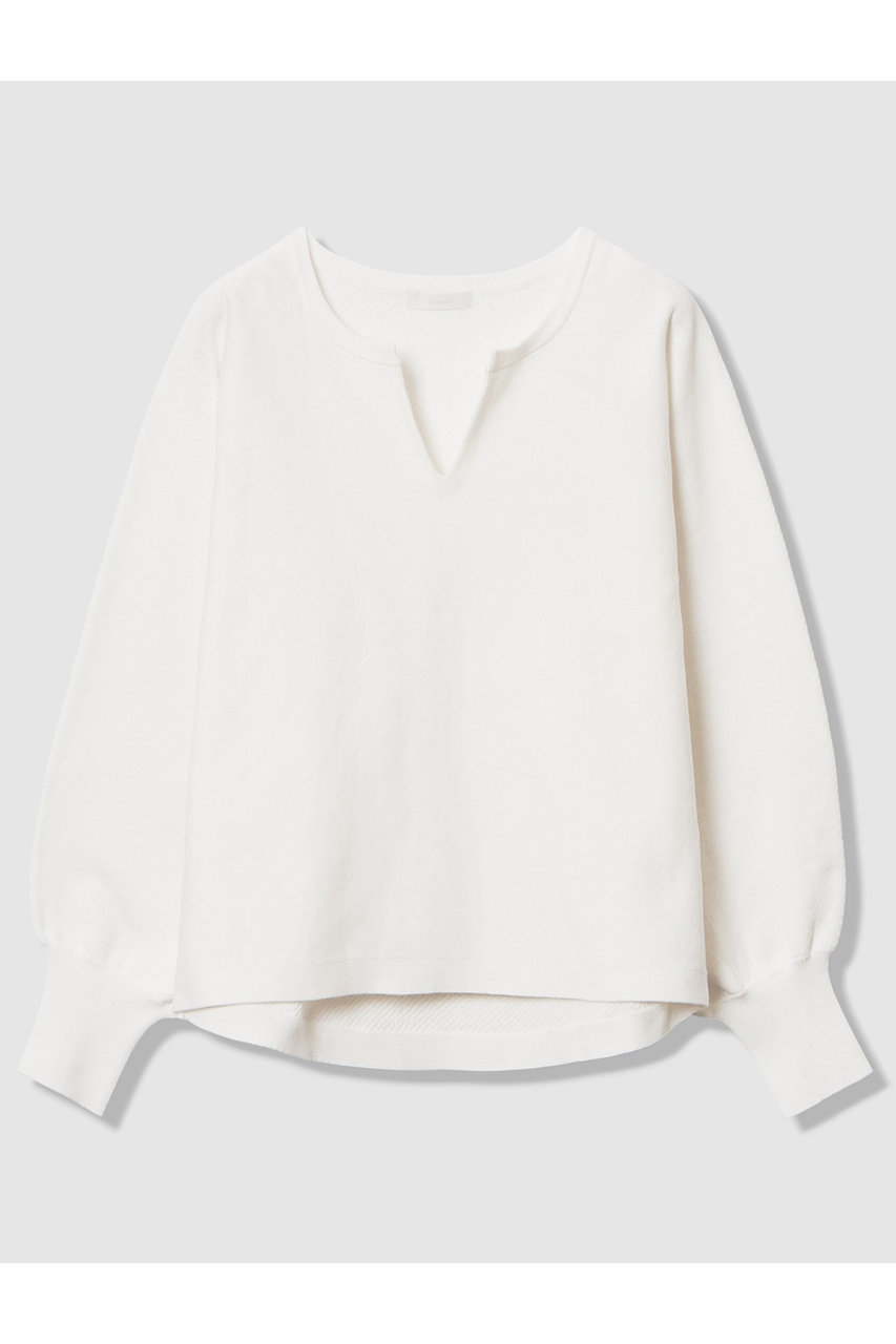 コットンインレードルマンスリーブプルオーバー