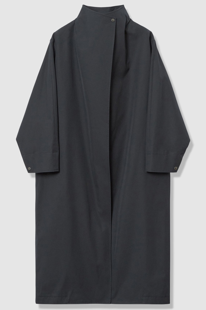 アルアバイル/allurevilleの【予約販売】スタンドカラーコクーンコート(ネイビー/20261017030-65-020)