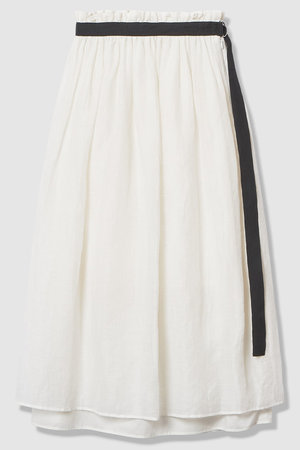 アルアバイル/allurevilleのカールマイヤーギャザースカート(110700/110703)