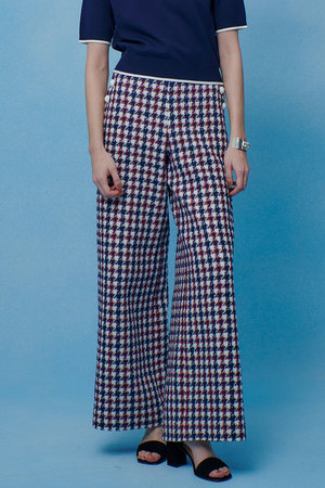 アルアバイル/allurevilleの【予約販売】【LOULOU WILLOUGHBY】トリコロールツイードマリンパンツ(110600/110601)