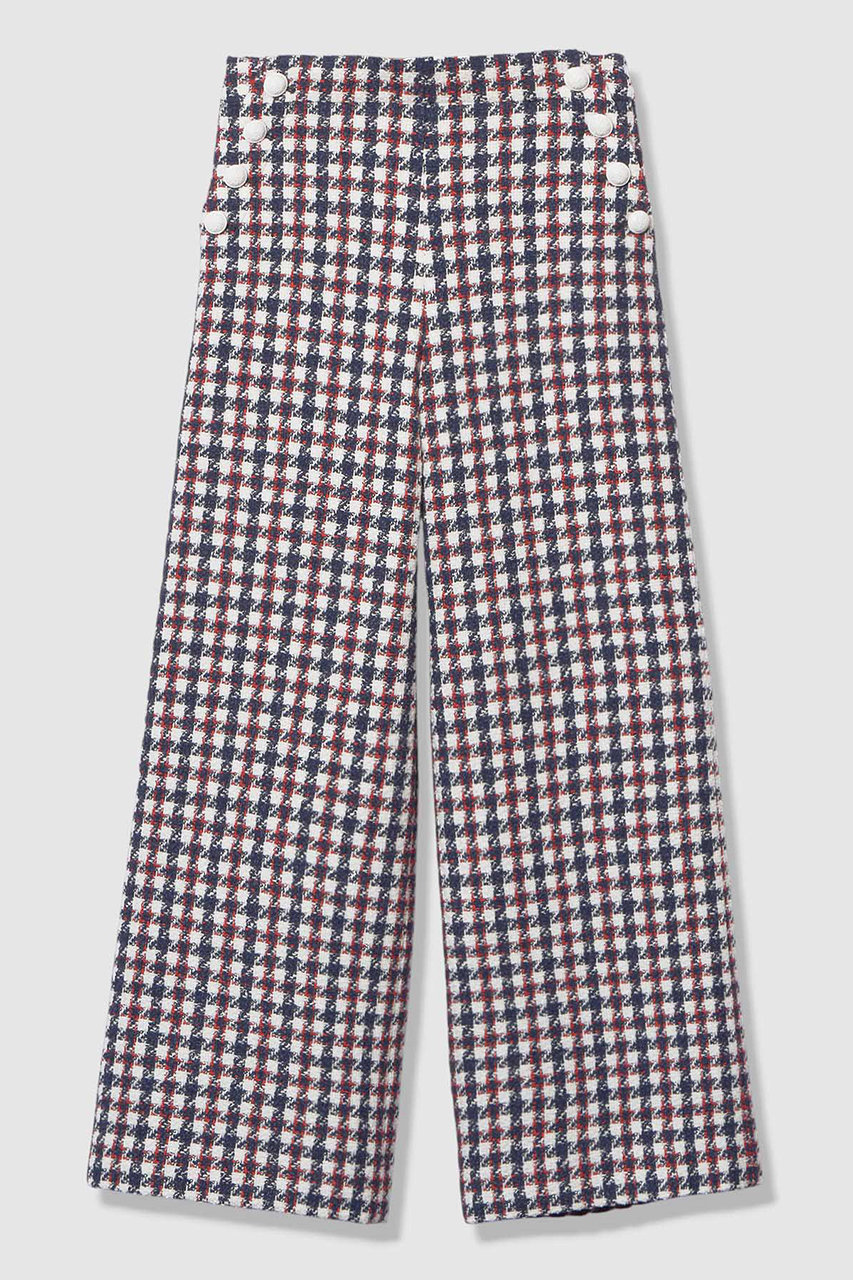 アルアバイル/allurevilleの【予約販売】【LOULOU WILLOUGHBY】トリコロールツイードマリンパンツ(マルチ/21261012080-09-020)