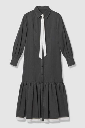 アルアバイル/allurevilleの【予約販売】【LOULOU WILLOUGHBY】メモリーツイルティアードシャツワンピース(110500/110503)