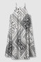 【予約販売】【LOULOU WILLOUGHBY】ウエスタンスカーフプリントホルターネックワンピース アルアバイル/allureville ブラック