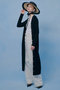 【LOULOU WILLOUGHBY】カノコワイドボーダーカーディガン ワンピース アルアバイル/allureville ブラック