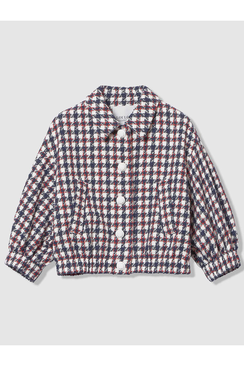 アルアバイル/allurevilleの【予約販売】【LOULOU WILLOUGHBY】トリコロールツイードブルゾン(マルチ/21261019020-09-020)