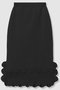 【予約販売】【LOULOU WILLOUGHBY】パンチングスカラスカート アルアバイル/allureville ブラック