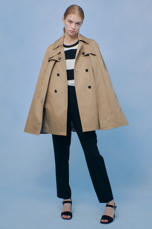 アルアバイル/allurevilleの【予約販売】【LOULOU WILLOUGHBY】トレンチケープコート(110900/110902)