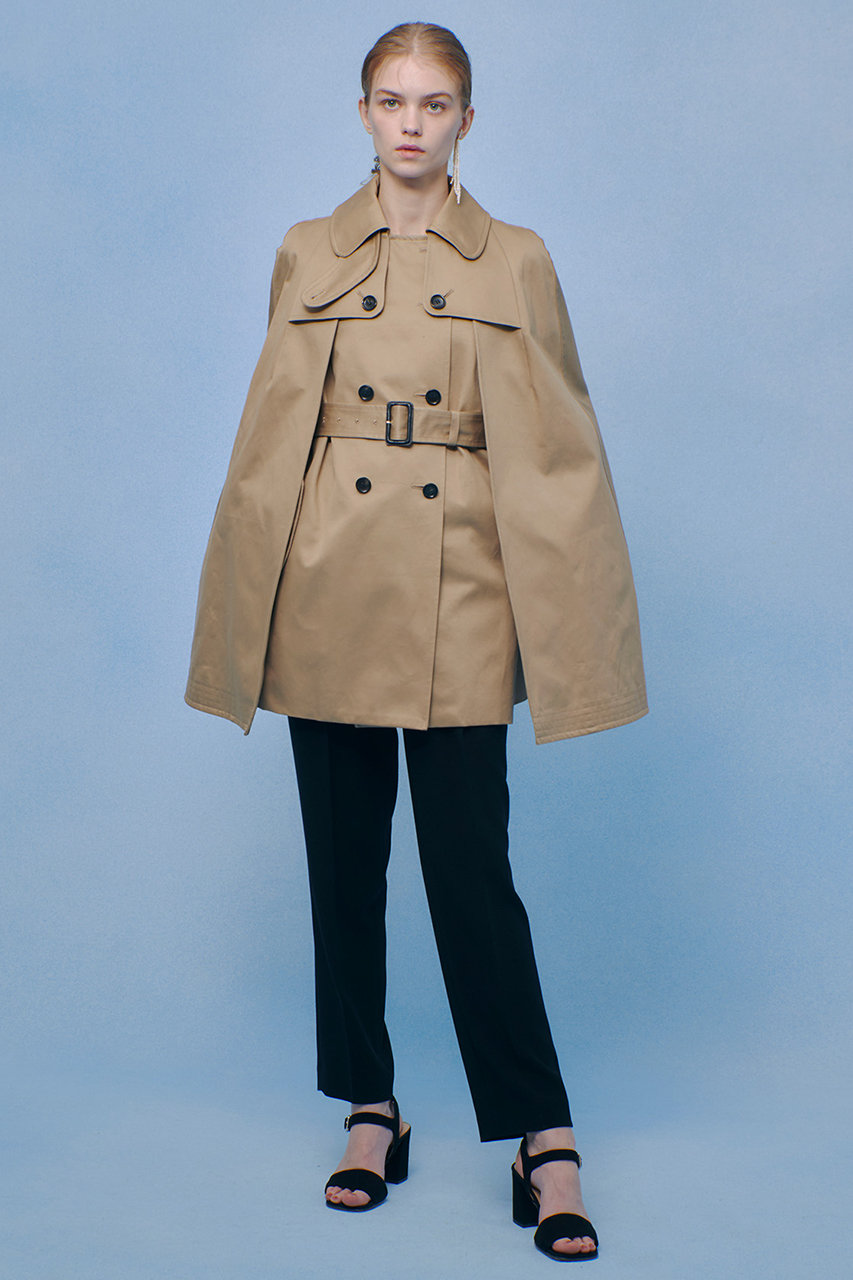 アルアバイル/allurevilleの【予約販売】【LOULOU WILLOUGHBY】トレンチケープコート(キャメル/21261017050-84-020)