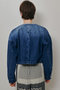 【予約販売】デニムノーカラージャケット アルアバイル/allureville