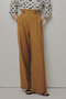 ウェストタックデザインパンツ アルアバイル/allureville キャメル