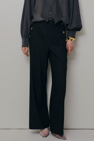 アルアバイル/allurevilleの【WEB別注】デニムライクマリンパンツ(110600/110601)