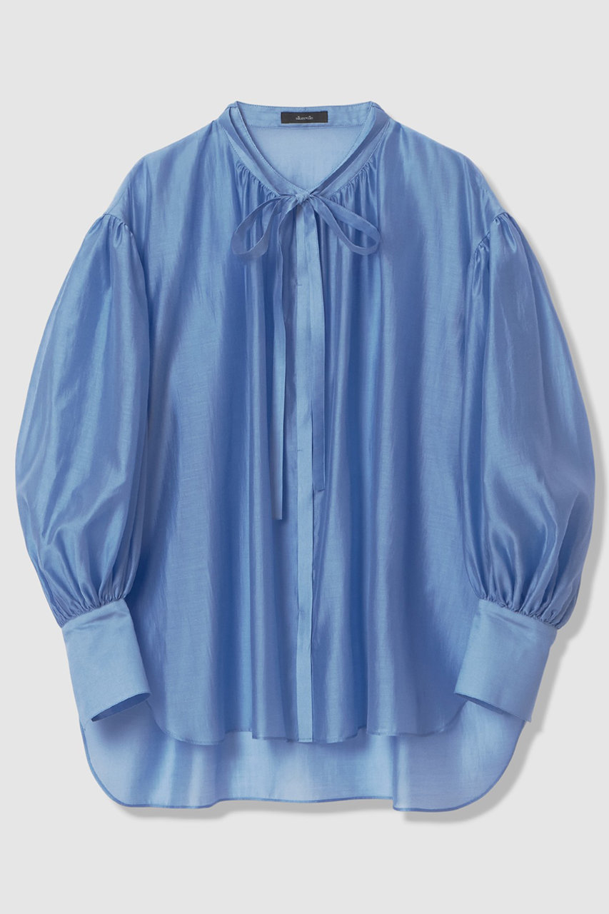 アルアバイル/allurevilleの【予約販売】スリーブコンシャスブラウス(サックス/20261013190-95-020)