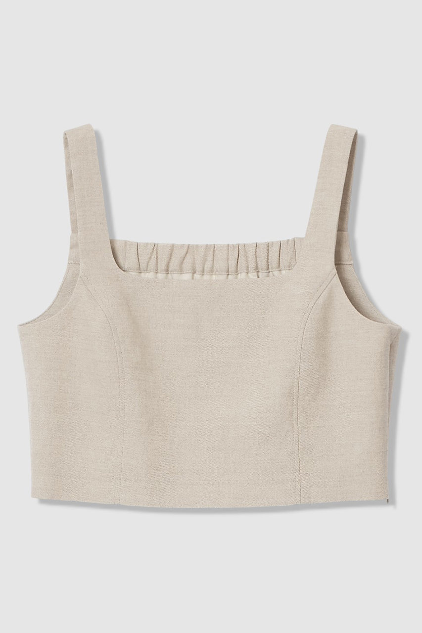 シャークスキンショートジレ