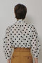 【予約販売】ポルカドットブラウス アルアバイル/allureville
