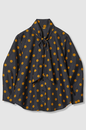 アルアバイル/allurevilleの【予約販売】ポルカドットブラウス