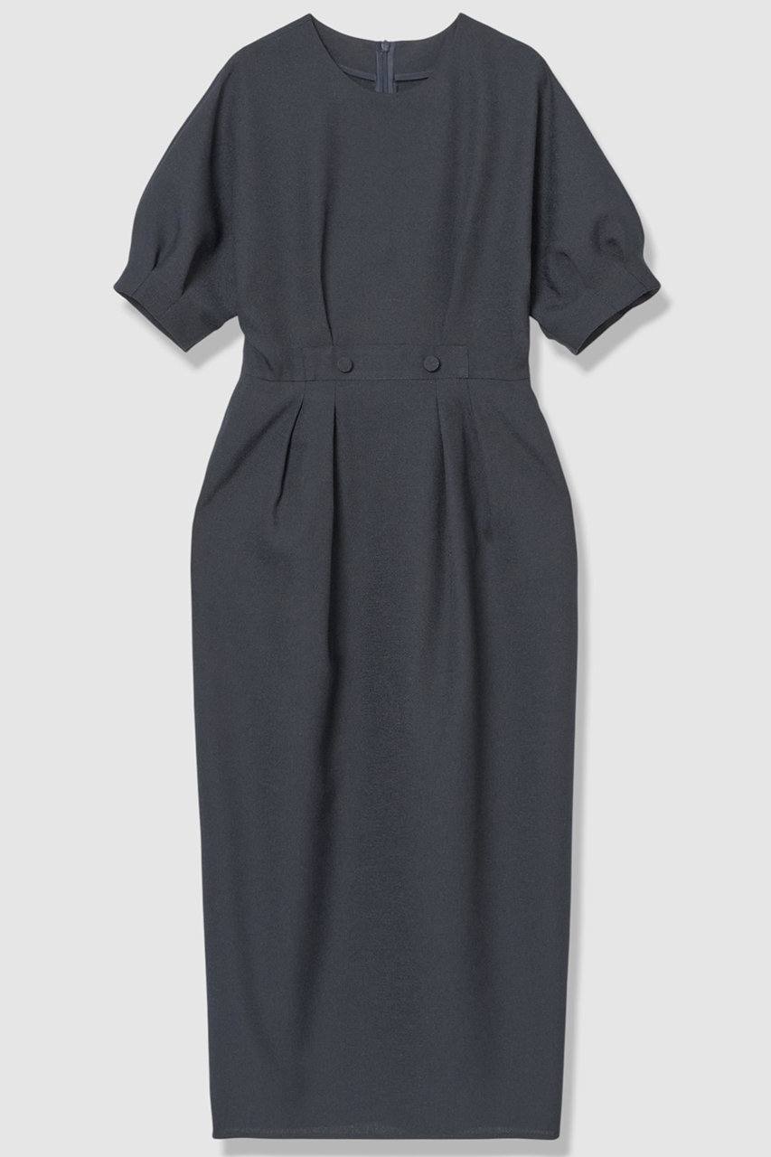 アルアバイル/allurevilleの【予約販売】リネンライクタッキングワンピース(ネイビー/20261014170-71-020)