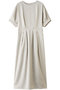 リネンライクタッキングワンピース アルアバイル/allureville アイボリー