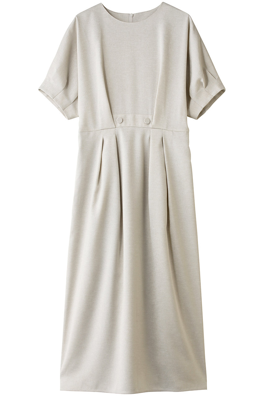 アルアバイル/allurevilleのリネンライクタッキングワンピース(アイボリー/20261014170-04-020)