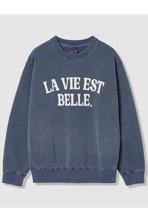 アルアバイル/allurevilleの【予約販売】ピグメントダイロゴスウェット(110100/110105)