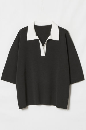 アルアバイル/allurevilleの【予約販売】ボーダーポロ プルオーバー(110300/110301)