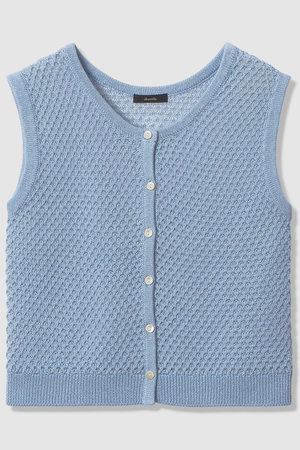 アルアバイル/allurevilleの【予約販売】透かし編みジレプルオーバー(110300/110301)