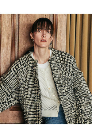 アルアバイル/allurevilleの【予約販売】透かし編みジレプルオーバー(110300/110301)