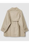 オーバーサイズショートトレンチコート アルアバイル/allureville