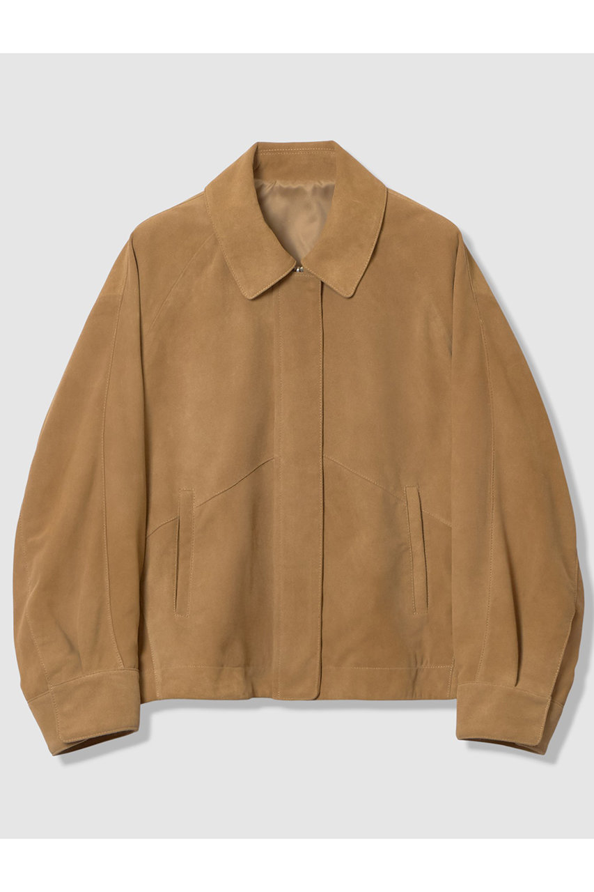 スウェードブルゾン