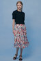【LOULOU WILLOUGHBY】RATTIマリーナプリントフレアスカート アルアバイル/allureville