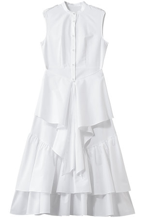 アルアバイル/allurevilleの【LOULOU WILLOUGHBY】レイヤードレープワンピース(110500/110502)