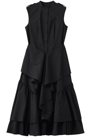 アルアバイル/allurevilleの【LOULOU WILLOUGHBY】レイヤードレープワンピース