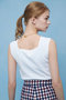 【予約販売】【LOULOU WILLOUGHBY】スクエアタンク アルアバイル/allureville