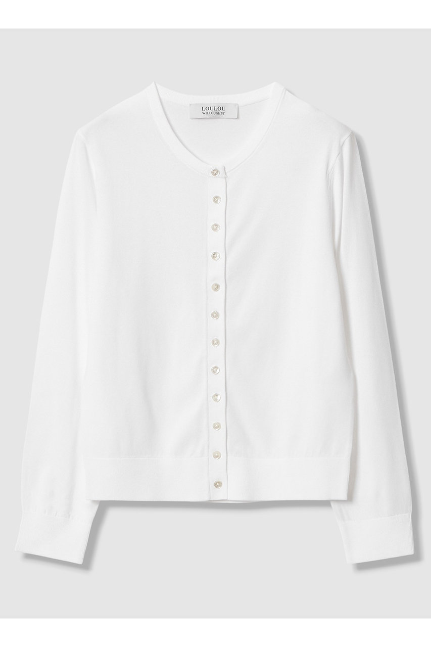 アルアバイル/allurevilleの【予約販売】【LOULOU WILLOUGHBY】MANYボタンカーディガン(オフホワイト/21261016320-85-020)