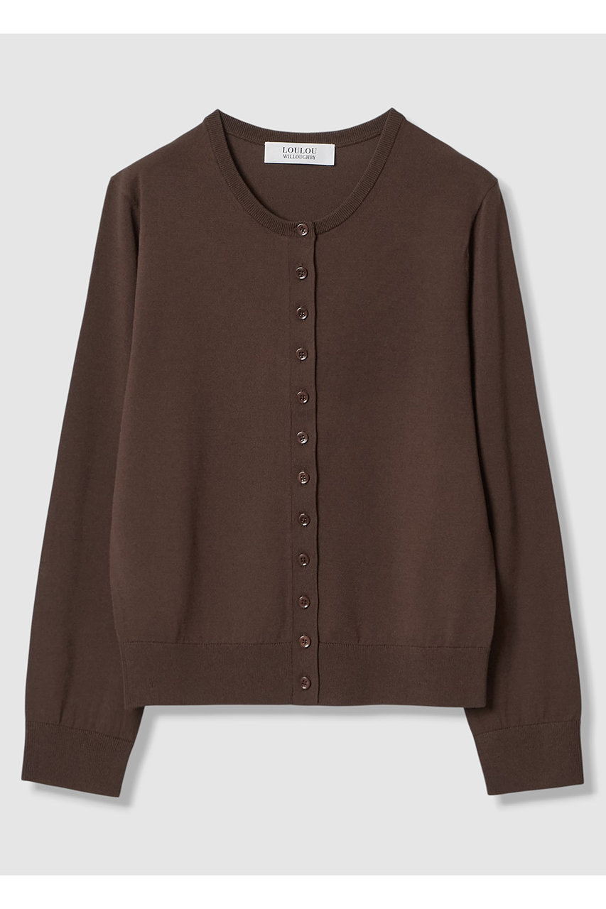 アルアバイル/allurevilleの【予約販売】【LOULOU WILLOUGHBY】MANYボタンカーディガン(モカ/21261016320-85-020)
